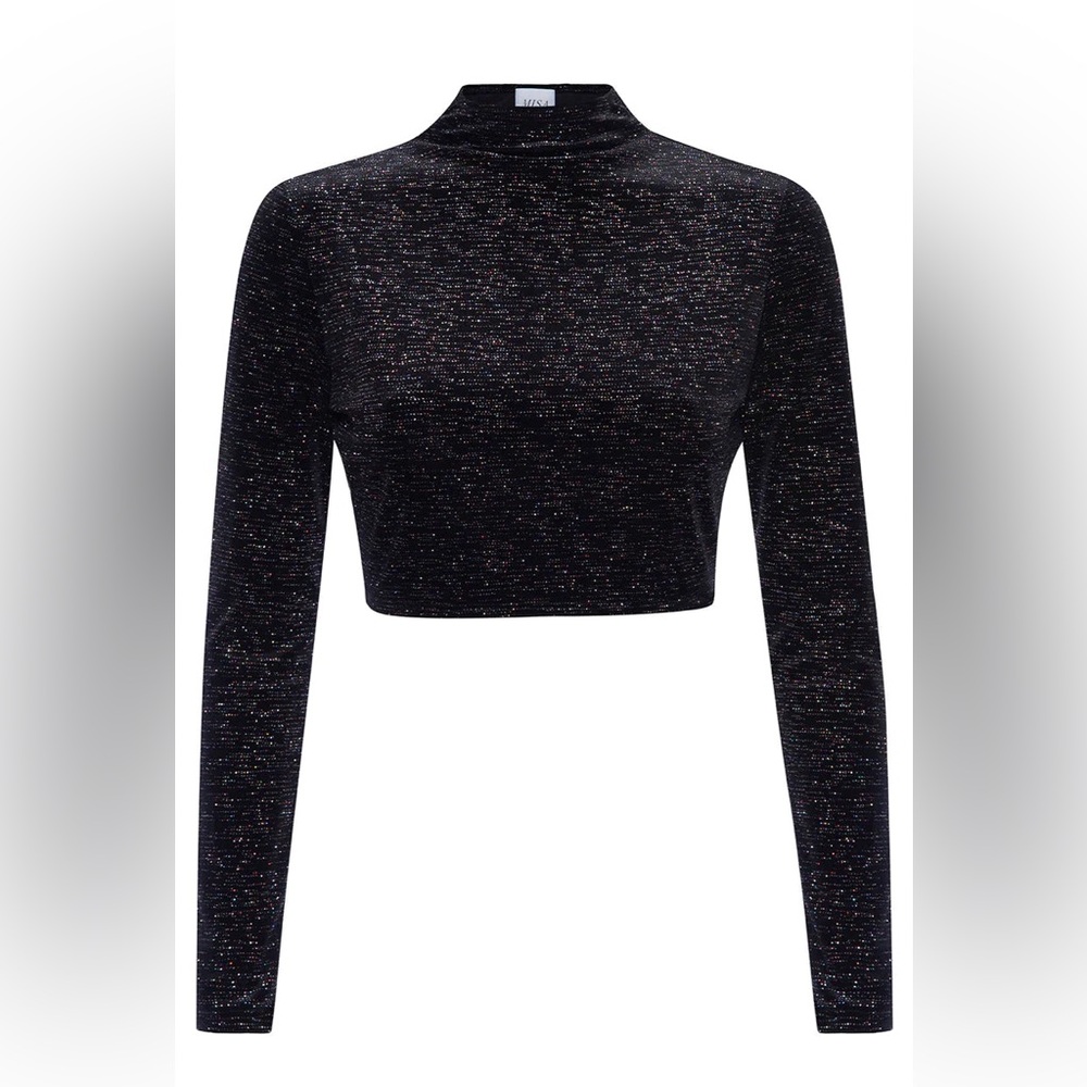 Misa Ekat Knit Top Rainbow Astral Dusted MSRP$200